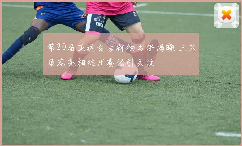 第20届亚运会吉祥物名字揭晓 三只萌宠亮相杭州赛场引关注